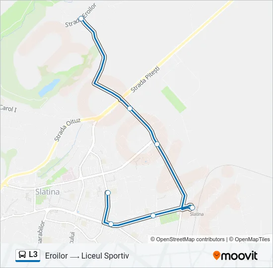 L3 Bus Line Map
