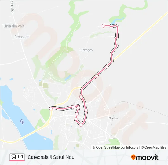 L4 Bus Line Map
