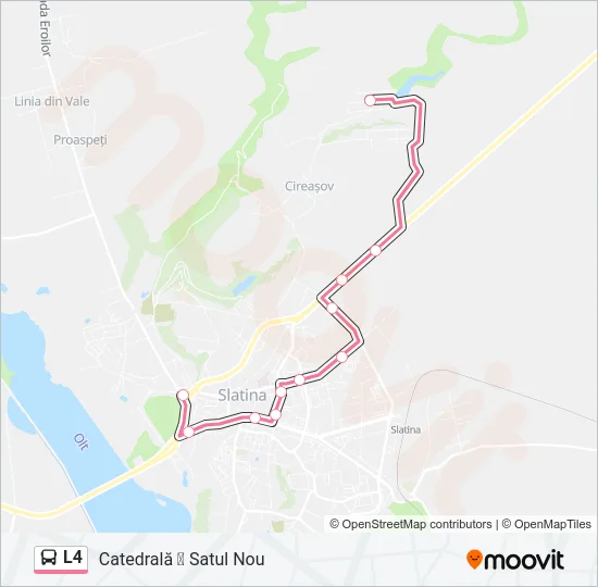 L4 Bus Line Map