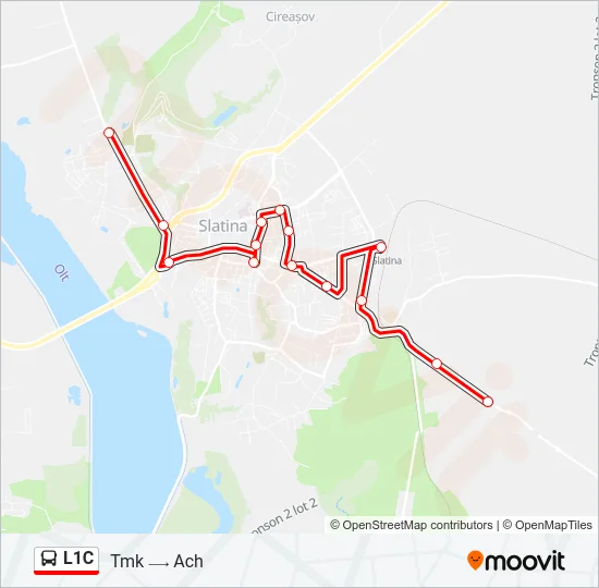 L1C Bus Line Map