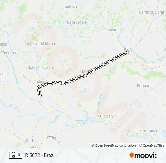 R Train Line Map