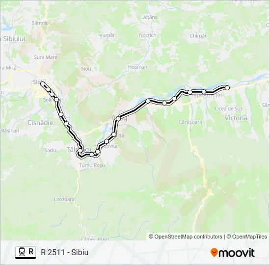 R Train Line Map