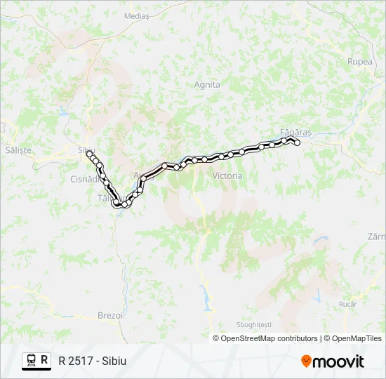 R Train Line Map