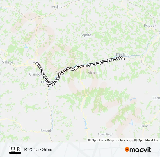 R Train Line Map