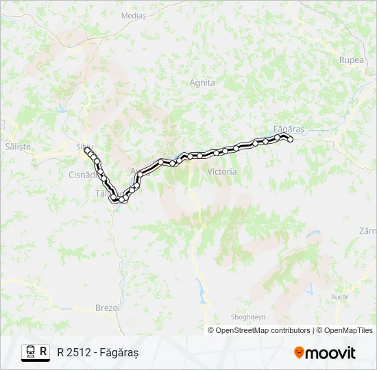 R Train Line Map