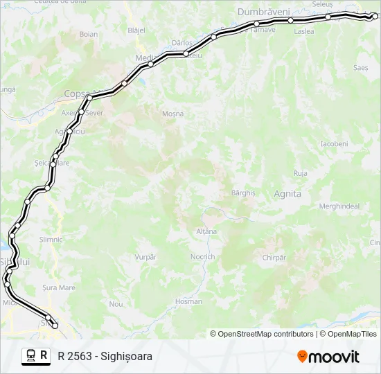 R Train Line Map