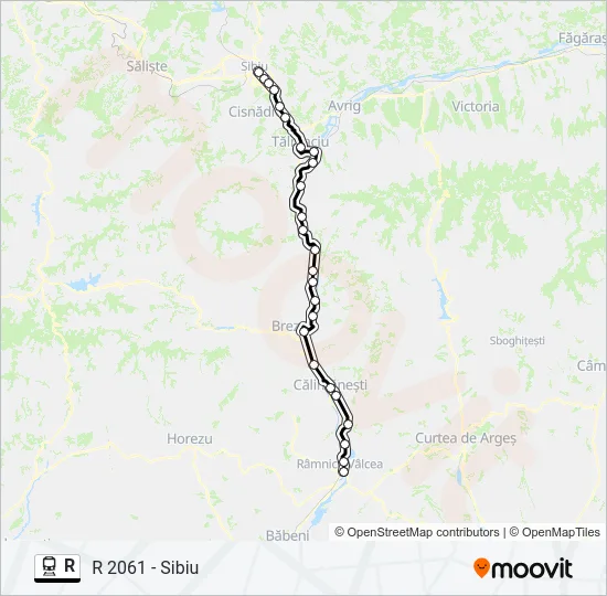 R Train Line Map