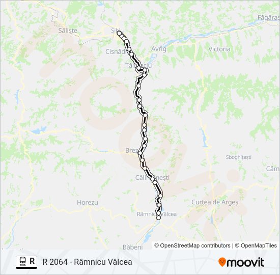 R Train Line Map