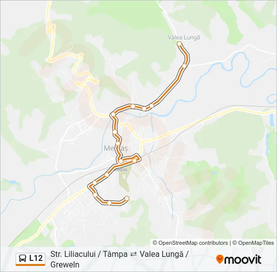 L12 Bus Line Map