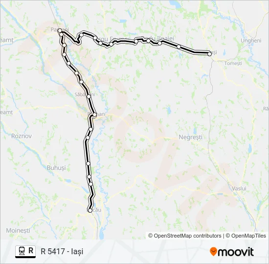 R Train Line Map