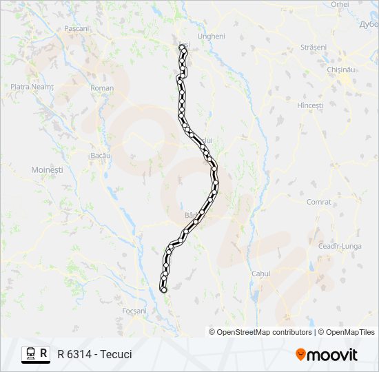 R Train Line Map