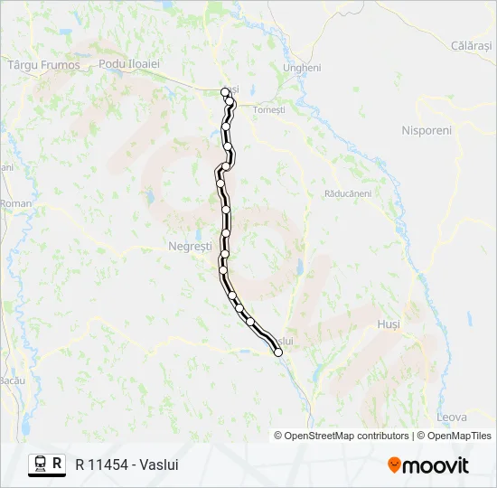 R Train Line Map