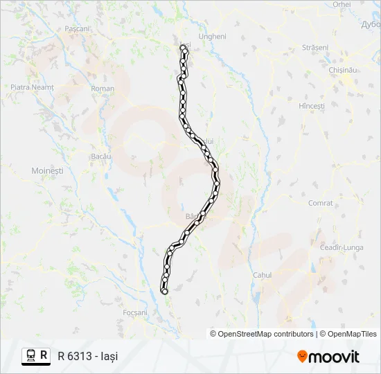 R Train Line Map
