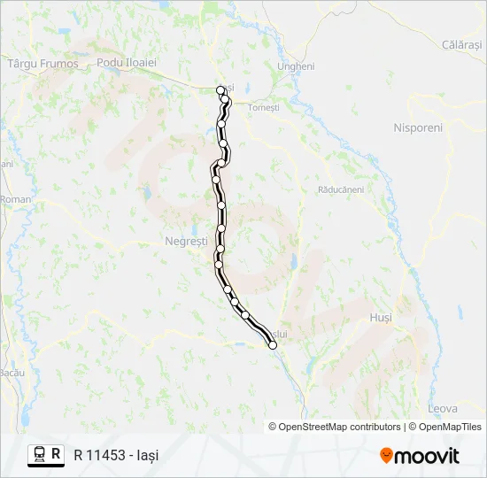 R Train Line Map