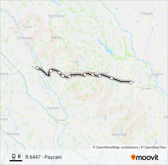 R Train Line Map