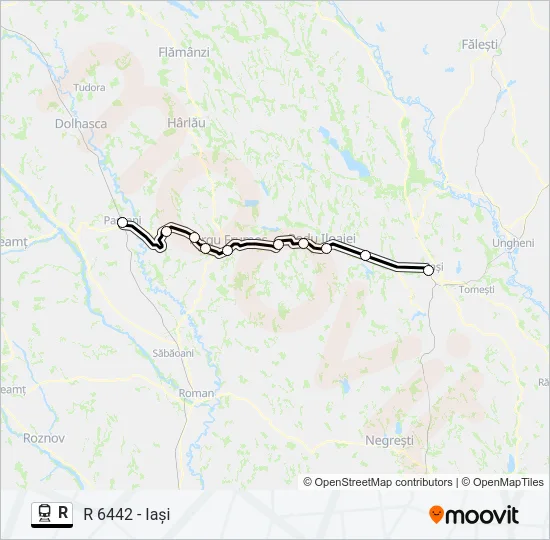R Train Line Map