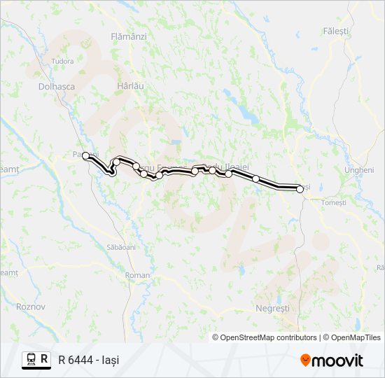 R Train Line Map