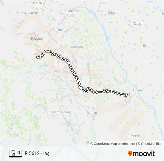 R Train Line Map