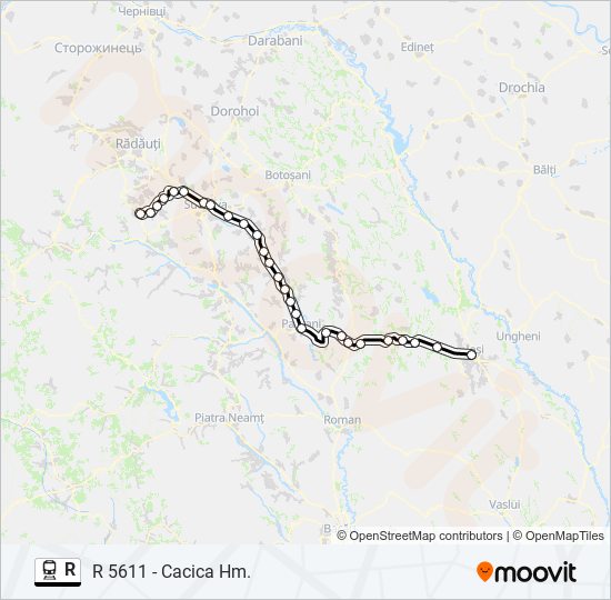 R Train Line Map