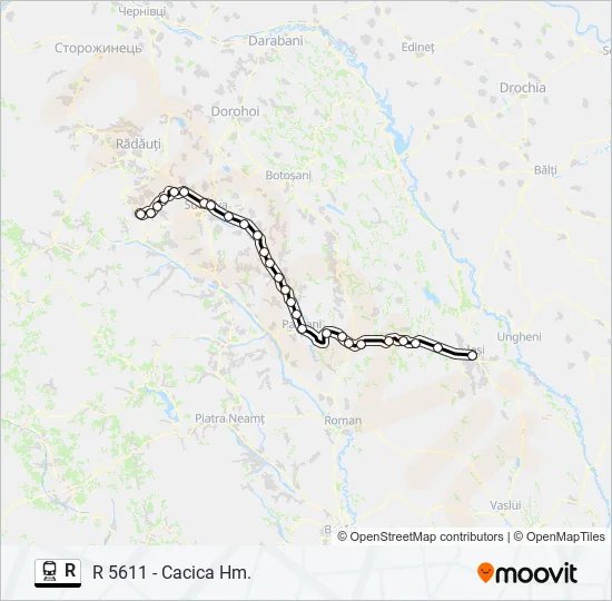 R Train Line Map