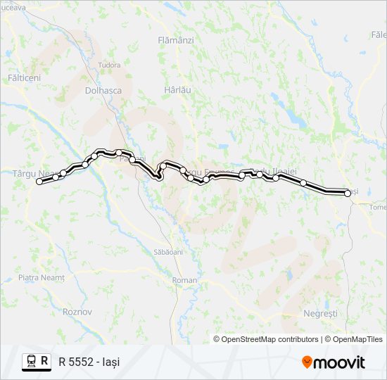 R Train Line Map