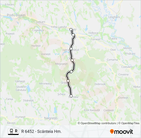 R Train Line Map