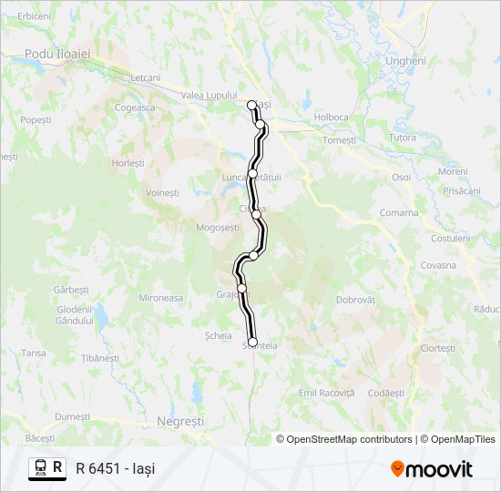 R Train Line Map