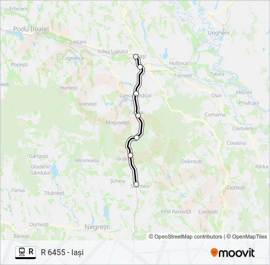 R Train Line Map