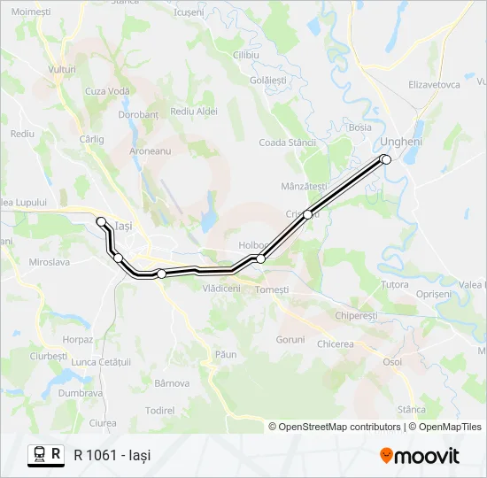 R Train Line Map