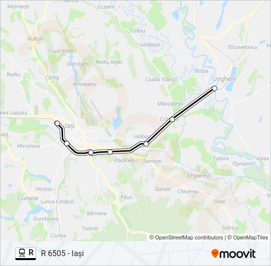 R Train Line Map