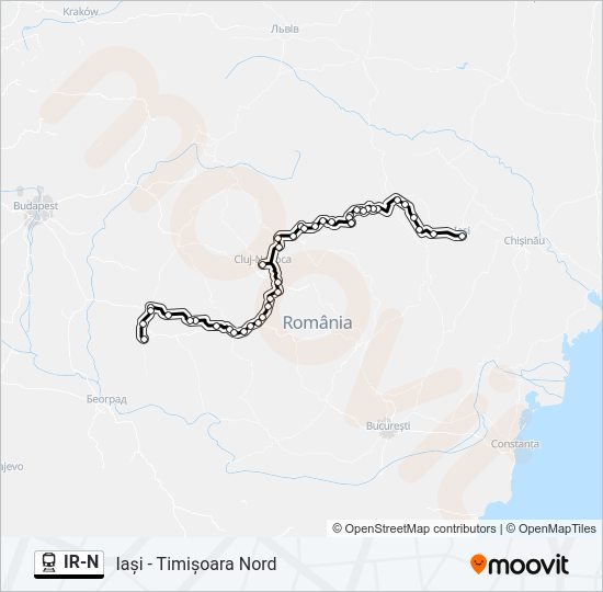 IR-N Train Line Map