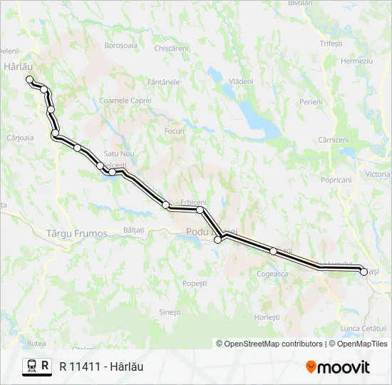 R Train Line Map