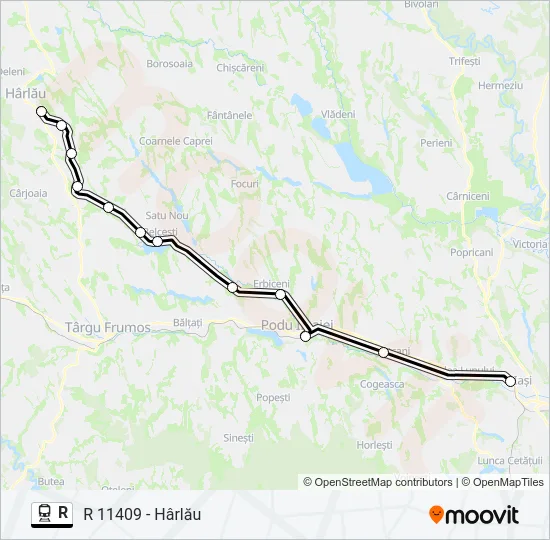 R Train Line Map