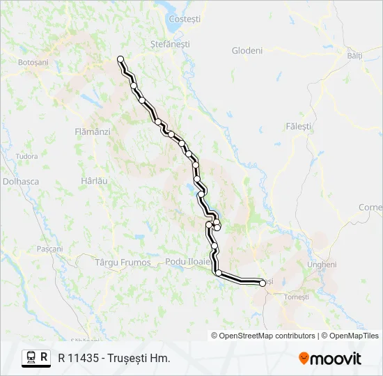 R Train Line Map