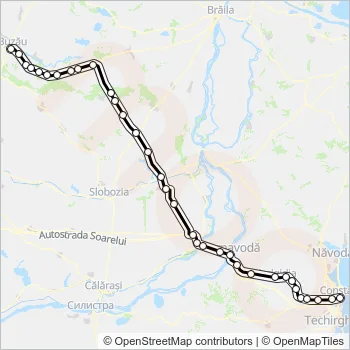 R Train Line Map