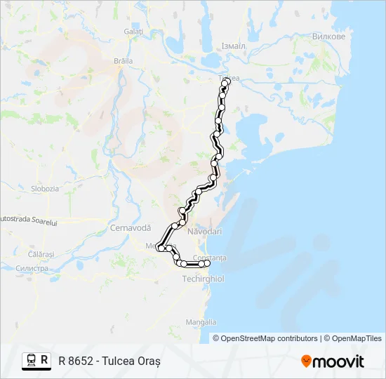R Train Line Map