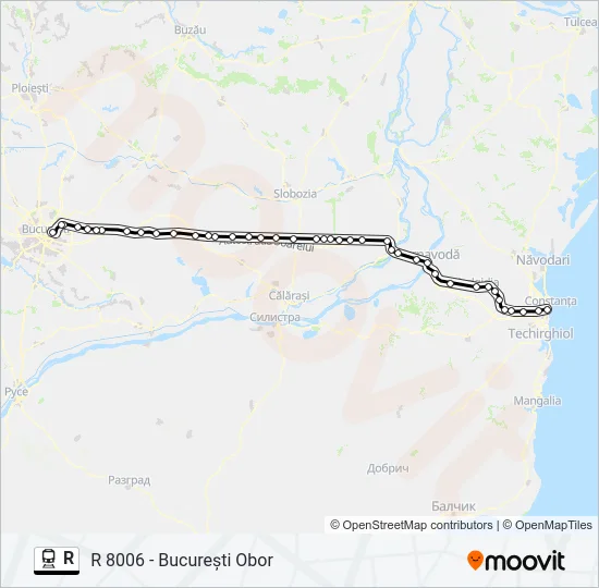 R Train Line Map