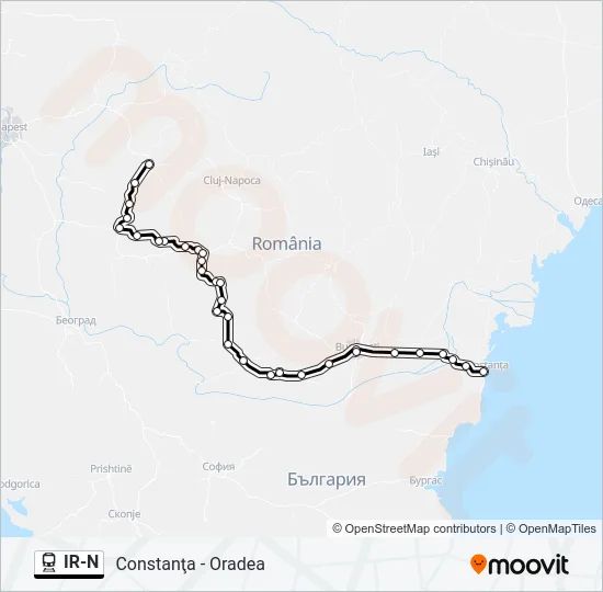 IR-N Train Line Map