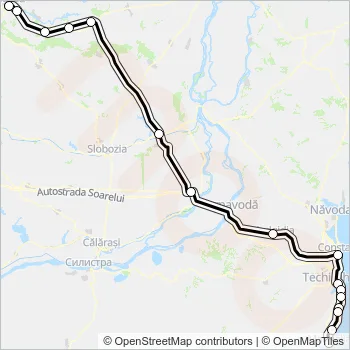 IR Train Line Map