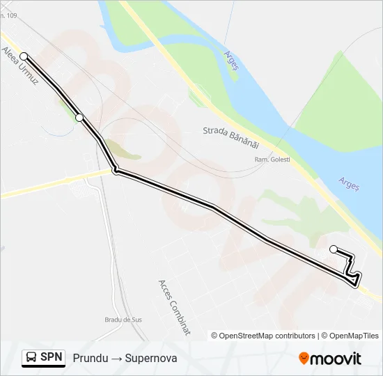 SPN Bus Line Map