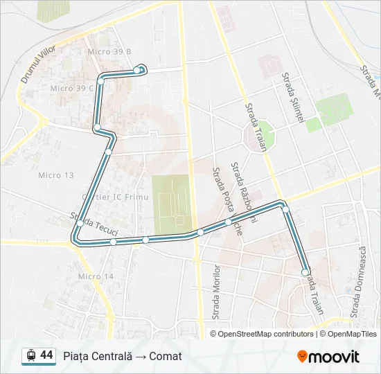44 Light Rail Line Map