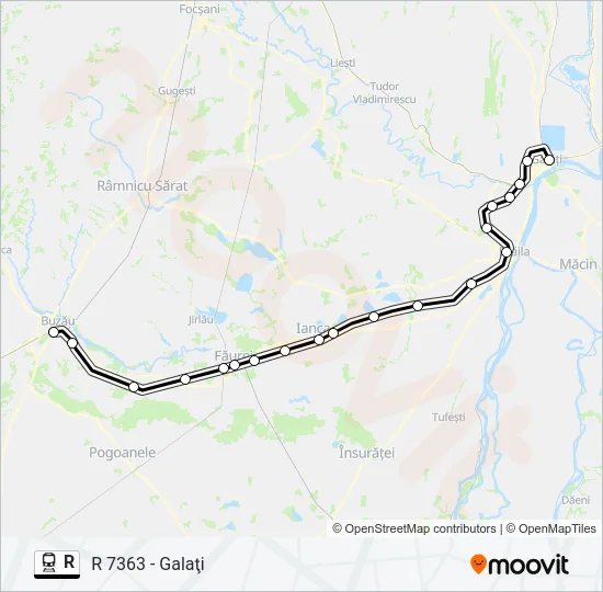 R Train Line Map
