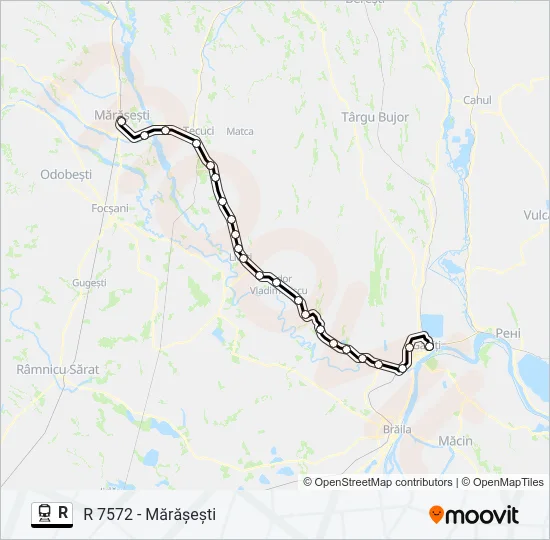 R Train Line Map