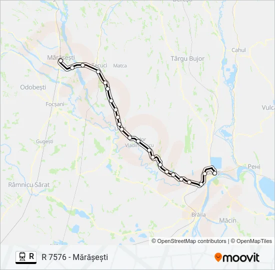 R Train Line Map
