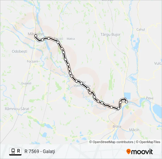 R Train Line Map
