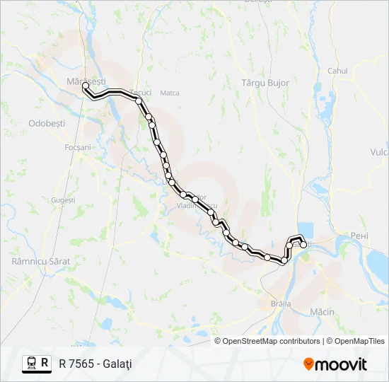 R Train Line Map