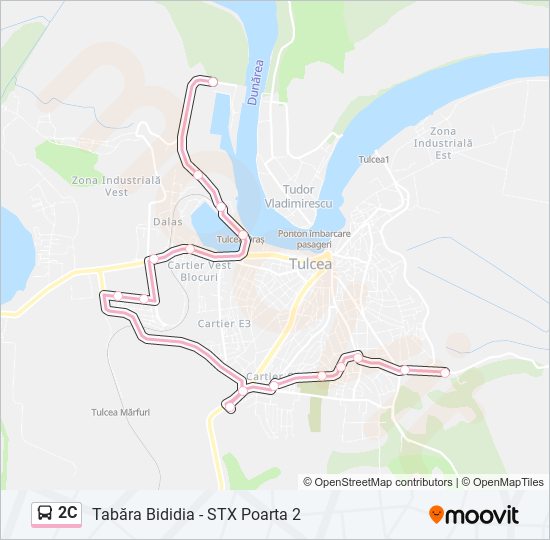 2C bus Line Map