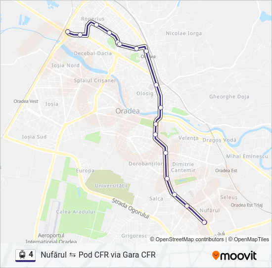 4 Light Rail Line Map