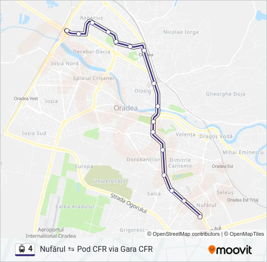 4 Light Rail Line Map