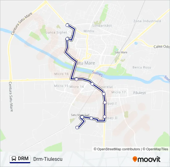 DRM Bus Line Map